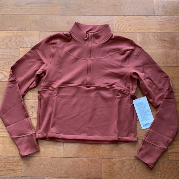 🔥LULULEMON RULU RUNNING CROPPED 1/2 ZIP JACKET🔥 - Picture 3 of 16
